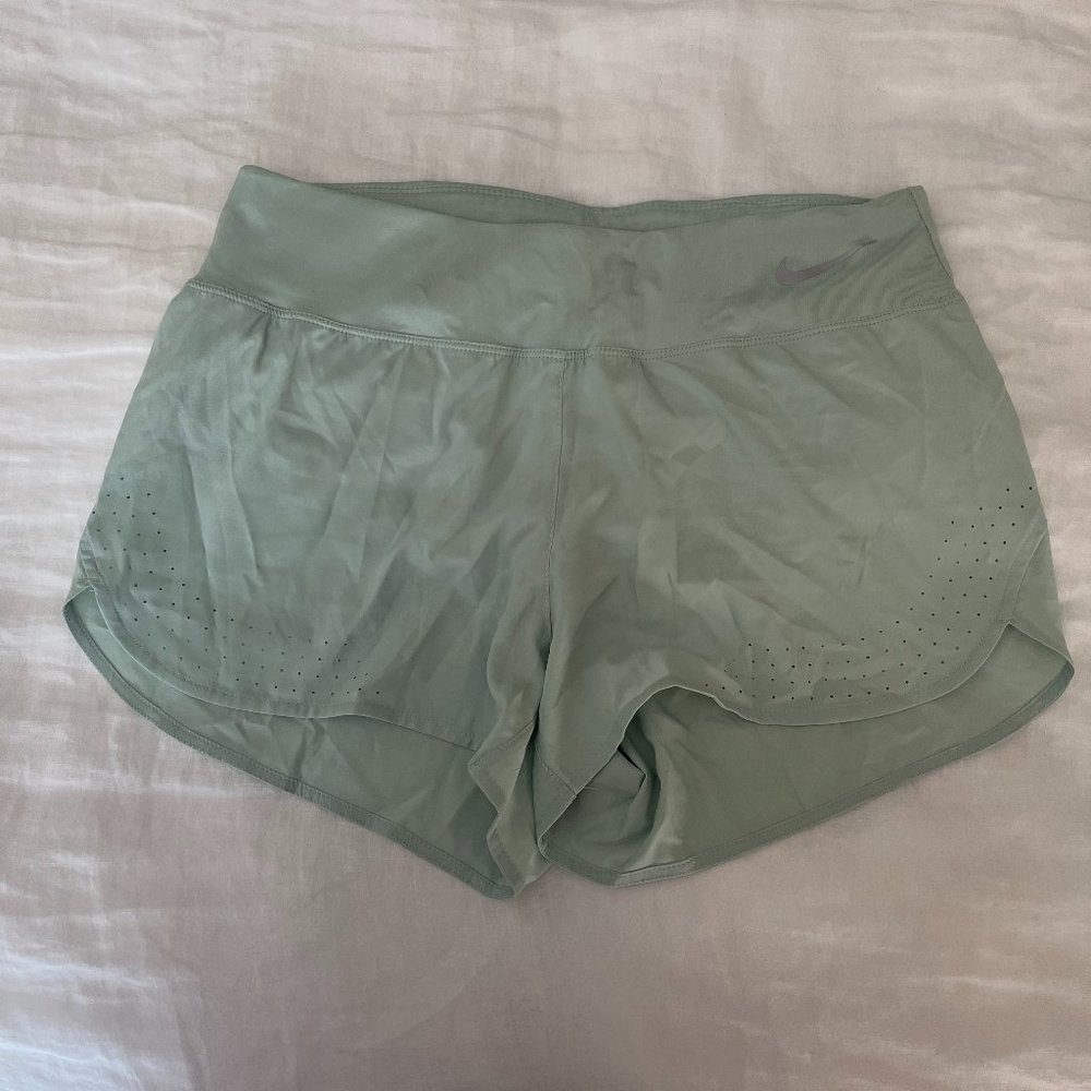 Nike Eclipse Running Shorts Size M Green
